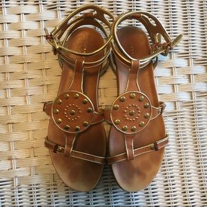 Coach Gladiator Leather sandals “Jaclyn”
